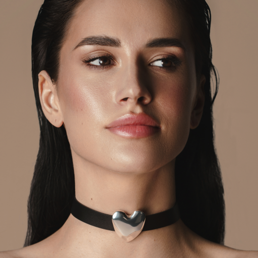 Leather choker